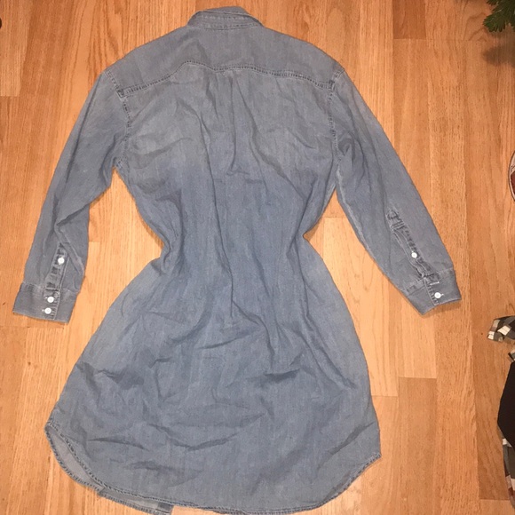 Gap denim long sleeve dress - Picture 3 of 3